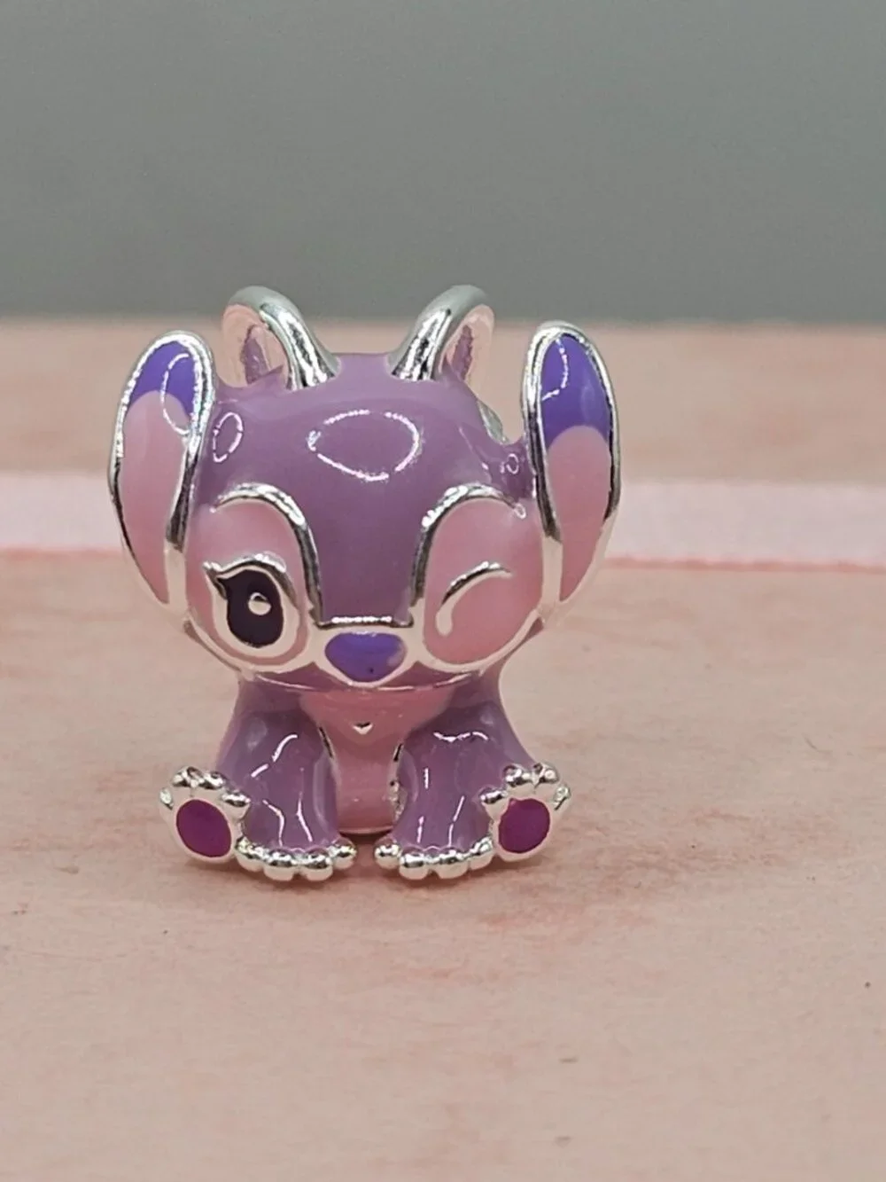Sterling Silver 925 Disney Full-Body Angel from Stitch Charm